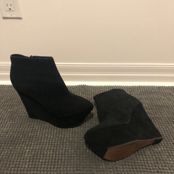 New Topshop suede boots size 39 - Picture 1 of 7